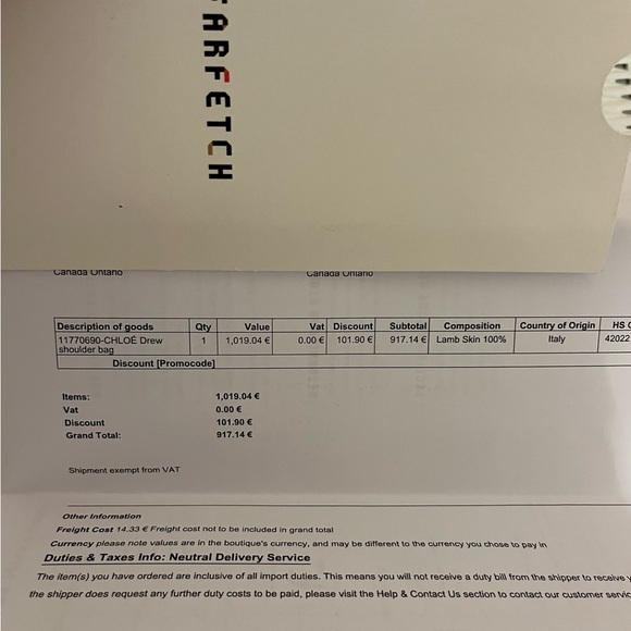 SOLD CHLOE Drew Shoulder Bag - Picture 8 of 8